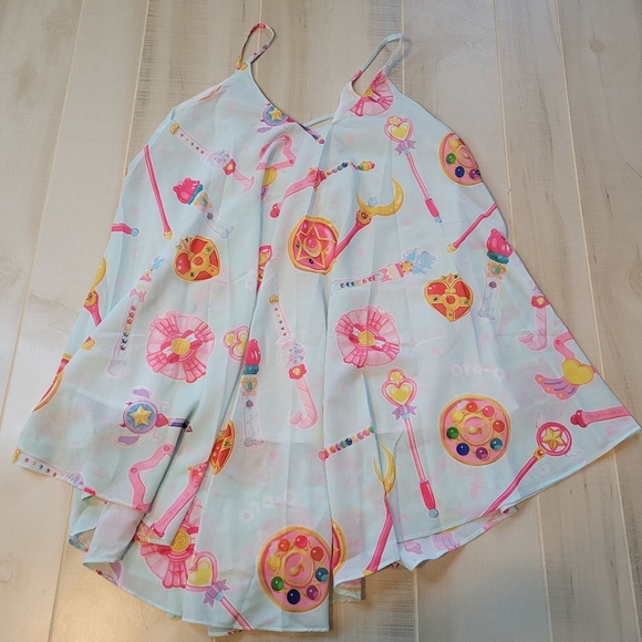 Ota-Q kawaii magical girl pastel tank dress - Picture 2 of 2